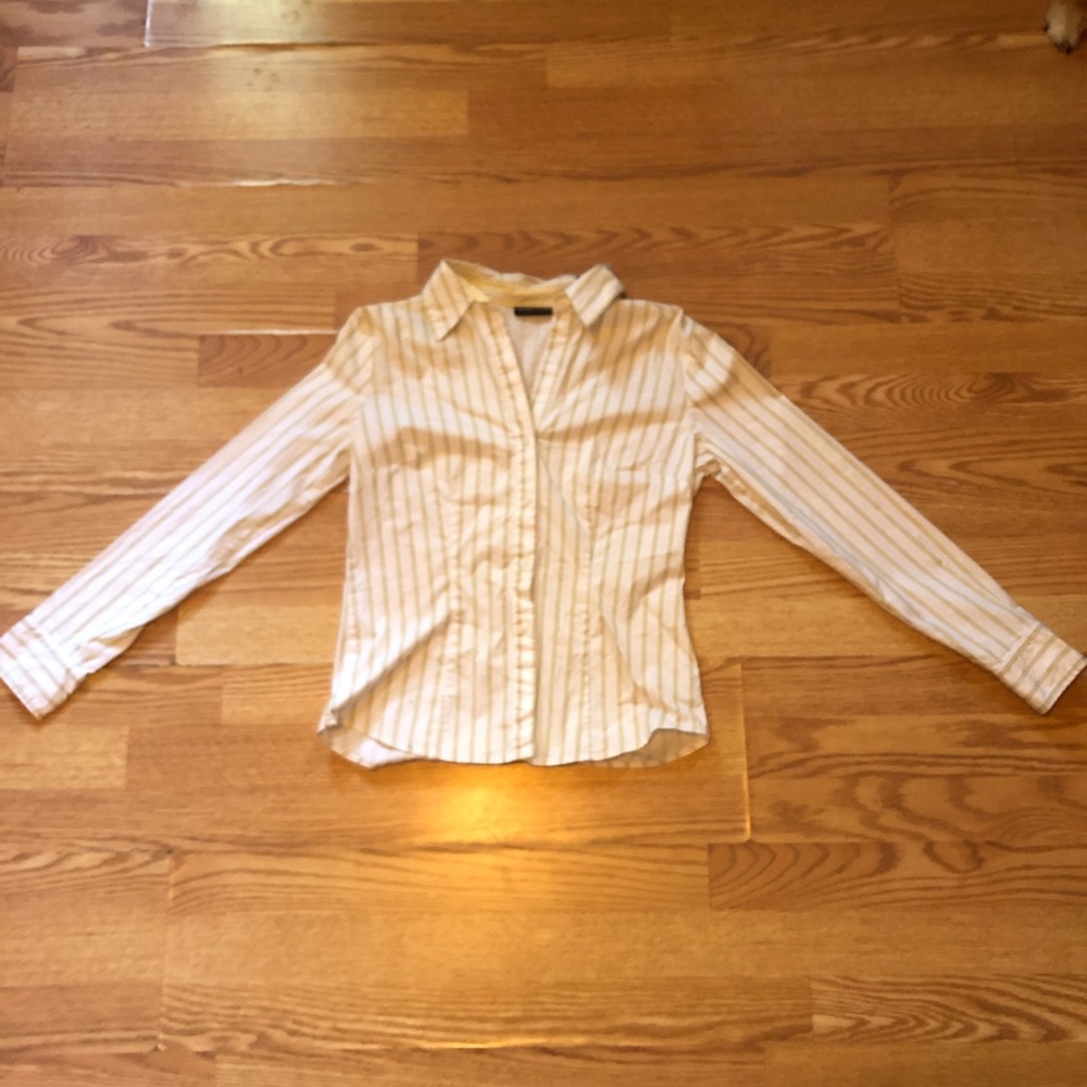 Small, New York and Company women’s button up dress shirt.